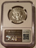 1964 Kennedy half dollar accented hair pf66 ngc portrait b