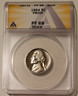 1964 Jefferson nickel proof pf68 dcam anacs a