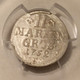 Germany Prussia 1752 silver 2 mariengroschen au55 pcgs d