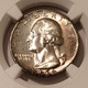 1956 Washington quarter ms66 ngc obv toned c