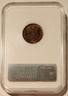 1936 d Lincoln wheat cent ms67 red ngc toned b
