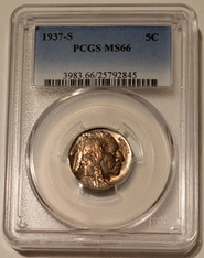 1937-s-buffalo-nickel-ms66-pcgs-toning-a
