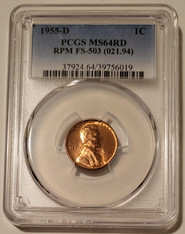 1955-d-lincoln-wheat-cent-rpm-fs503-ms64-rd-pcgs-a