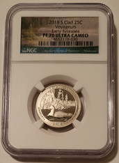 2018 s Voyageurs np quarter proof pf70 uc ngc a