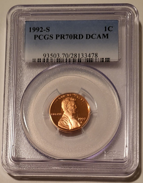 1992-s-lincoln-memorial-cent-pr70-dcam-red-pcgs-a