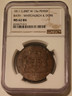 Great Britain 1811 penny token Bath Whitchurch Dore w-15a ms62 bn ngc -a