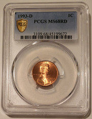 1993-d-lincoln-memorial-cent-ms68-red-pcgs-a