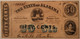 Civil war alabama 1863 50 cents note 58 pcgs c