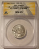 U.S.S. Medusa ship traded token ms63 anacs a