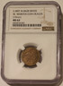 Great Britain webster coin dealer token ms62 ngc a
