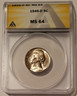 1946 d Jefferson nickel ms64 anacs a