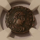 Roman Empire Gratian ae3 nummus xf ngc c