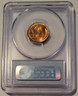 1954 d Lincoln wheat cent ms65 red pcgs b