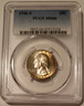 1946 s Washington quarter ms66 pcgs toning a