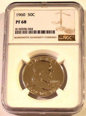 1960 Franklin Half Dollar Proof PF68 NGC