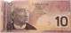 Canada 2008 10 dollars note 67 epq pmg c