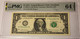 2017 FRB Cleveland 1 dollar note 64 epq pmg a