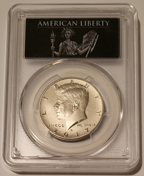 Kennedy half dollar specimen 2017 fdi a