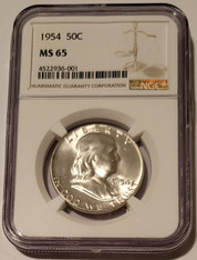 1954-franklin-half-dollar-ms65-ngc-a