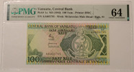 Vanuatu-1982-100-vatu-bank-note-64-pmg-a