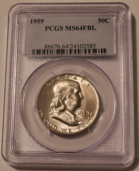1959-franklin-half-dollar-ms64-fbl-pcgs-toning-a