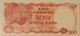 Indonesia 1984 100 rupiah bank note lithographed issue 66 ppq legacy c