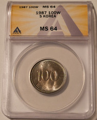 south-korea-1987-100-won-ms64-anacs-a
