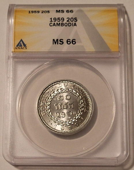 cambodia-1959-20-sen-ms66-anacs-a
