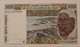 West African States - Senegal 1997 500 francs bank note 65 epq pmg c