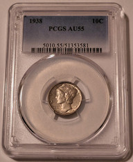1938-mercury-dime-au55-pcgs-a