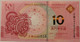 Macao 2022 10 patacas note year of the tiger 68 ppq legacy c