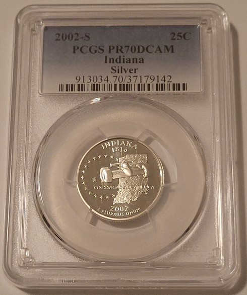 2002-silver-indiana-state-quarter-pr70-pcgs-a
