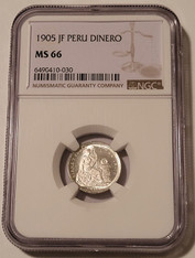 peru-1905-jf-silver-dinero-ms66-ngc-a