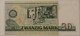 East Germany 1986 20 Mark bank note 64 epq pmg d