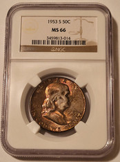 1953-s-franklin-half-dollar-ms66-ngc-toned-a