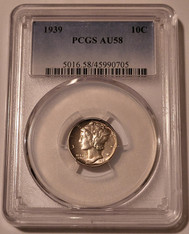 1939-mercury-dime-au58-pcgs-a