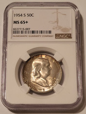 1954-s-franklin-half-dollar-ms65plus-ngc-toning-a