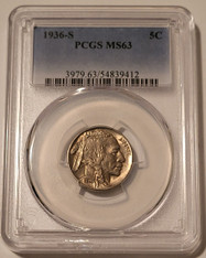 1936-s-buffalo-nickel-ms63-pcgs-a