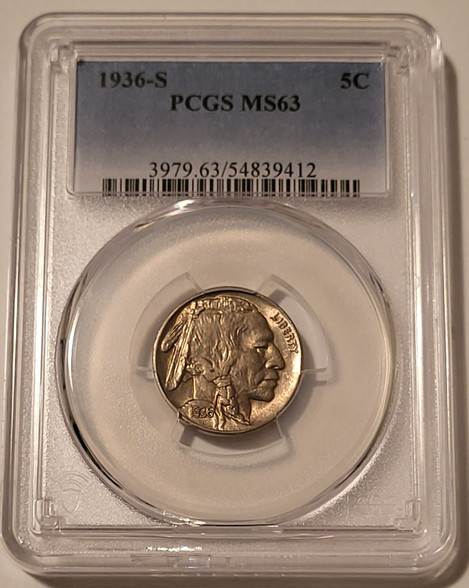 1936-s-buffalo-nickel-ms63-pcgs-a