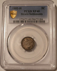 straits-settlements-victoria-1882h-5-cents-xf40-pcgs-gsh-toned-a