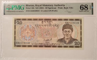 bhutan-1992-20-ngultrum-68-pmg-a