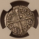 Livonia - Estonia - Bernd Von Der Borch (1471-83) Silver Schilling-au58-ngc-d