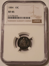 1884-seated-liberty-dime-xf45-ngc-toned-a
