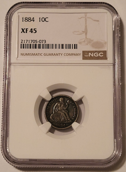 1884-seated-liberty-dime-xf45-ngc-toned-a