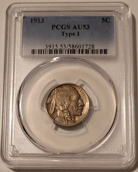 1913-buffalo-nickel-type1-au53-pcgs-toned-a