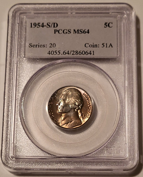 1954-s-d-jefferson-nickel-ms64-pcgs-toned-a