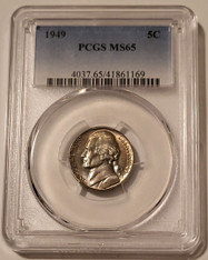 1949-Jefferson-nickel-ms65-pcgs-a