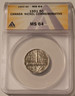 Canada-1951-commemorative-5-cents-ms64-anacs-a
