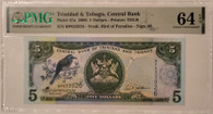 Trinidad-tobago-2006-5-dollars-bank-note-64-epq-pmg-a