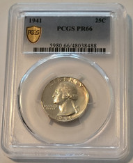 pcgs-1941-washington-quarter-gsh-pr66-aa